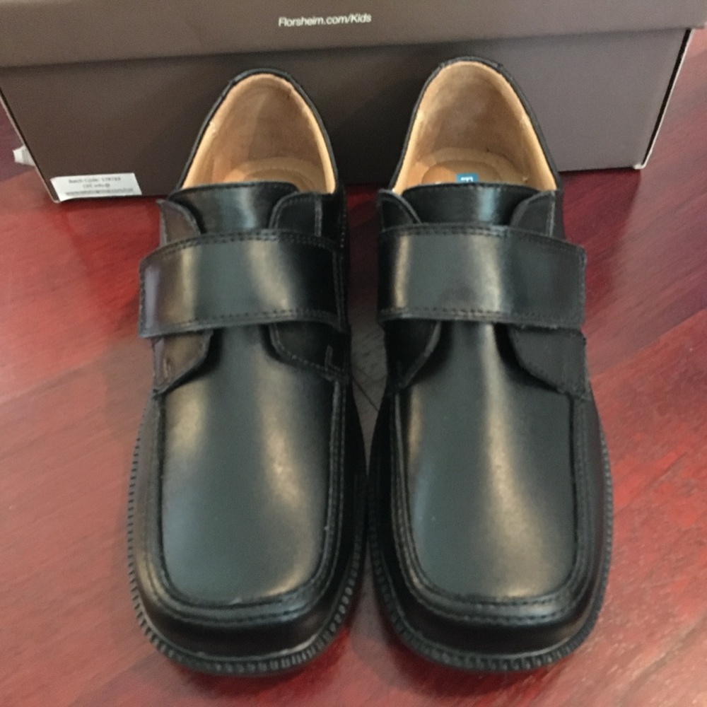 Florsheim Berwyn Jr Boys dress shoes - Size 2.5M - Picture 2 of 4